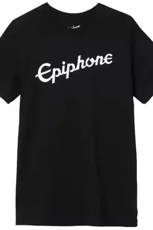 Disponible à la commande - Epiphone "M" Lifestyle Vintage Logo Tee Black