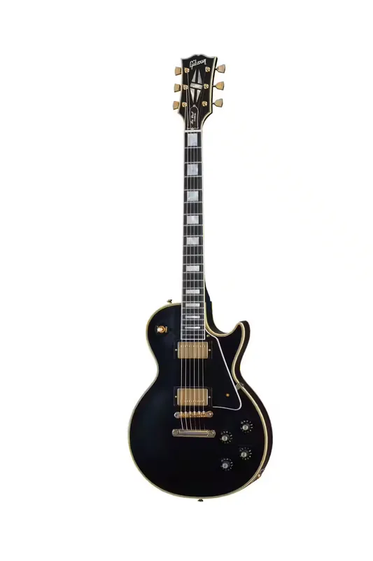 Gibson custom Les Paul Custom 1968 Reissue Ultra Light Aged Ebony CSHR - Profitez-en maintenant