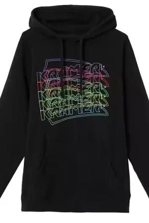 Retour gratuit - Kramer "M" Kramer Neon Pullover Hoodie (Black)