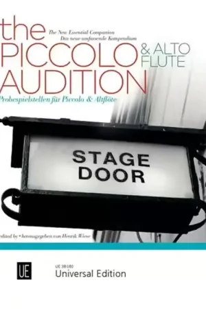 Petit prix - Universal Edition Henrik Wiese - The Piccolo Audition