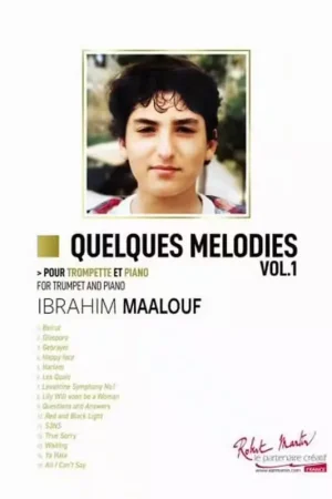 Robert Martin Quelques Mélodies Vol.1 Trompette Et Piano - Maalouf - En stock