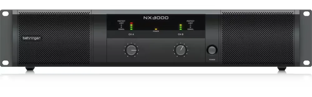 Retour facile - Behringer NX3000 - Ampli Stereo 1 500 Watts