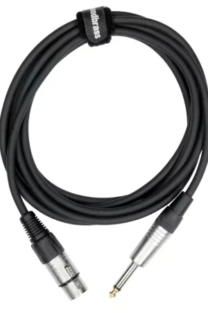 Dernières unités - Woodbrass Câble Jack / XLR Femelle - 3 m - MC25