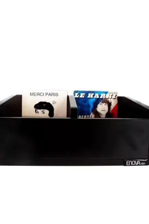 Livraison rapide - Enova Hifi Vinyle Bac 45T BL