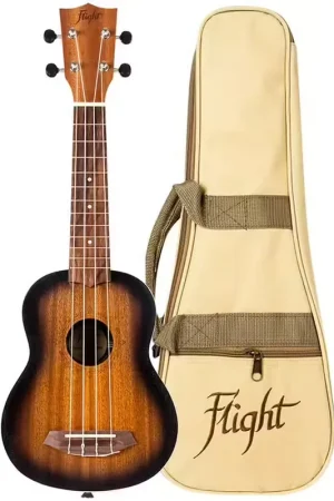Direct usine - Flight Flight: Gemstone NUS380 Soprano Ukulele - Amber