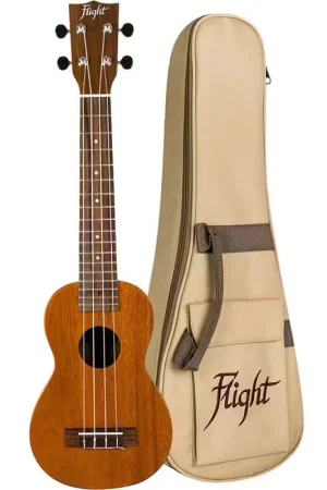 Déstockage | Flight Lus-5 Heritage Con-Neck Soprano Ukulele