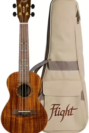 Flight Flight: DUC445 Concert Acacia Ukulele (With Bag) - Commandez dès maintenant