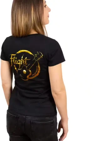 Flight Golden Logo T-Shirt - Female (Medium) | Dernières unités
