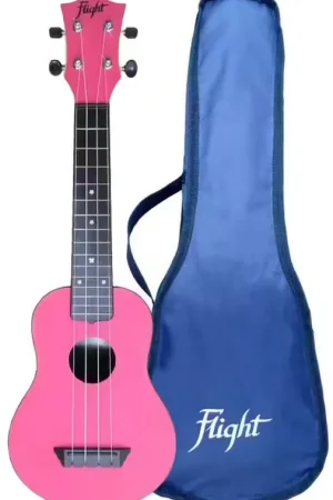 Prix malin - Flight Flight: TUS35 ABS Travel Ukulele - Pink