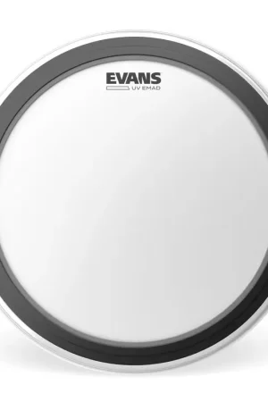 Prix avantageux - Evans BD22EMADUV Peau De Grosse Caisse UV Emad 22"