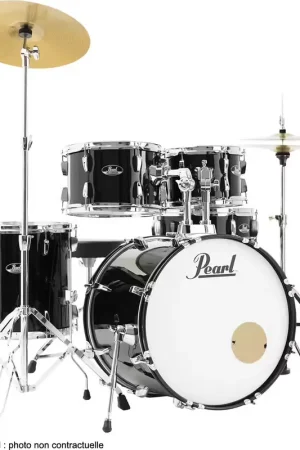 Coup de cœur - Pearl Drums Roadshow Fusion 20 + Pack Solar Sabian Jet Black