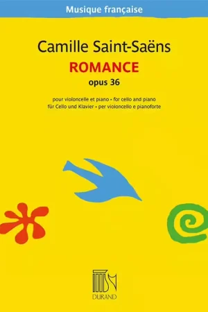 Meilleur prix - Durand Saint Saens C. - Romance Op.36 - Violoncelle et Piano