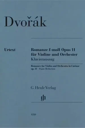 Henle Verlag Dvorak A. - Romance En Fa Mineur Op.11 - Violon & Piano - Meilleur prix