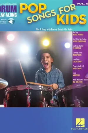 Retour facile - Hal Leonard Drum Play Along Vol.53 Pop Songs For Kids