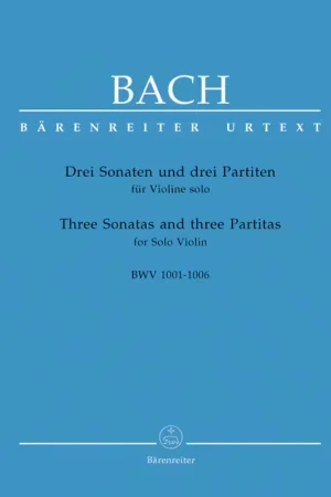Liquidation | Barenreiter Bach J.S. - Drei Sonaten Und Drei Partiten Fur Violine Solo BWV 1001-1006 - Violon