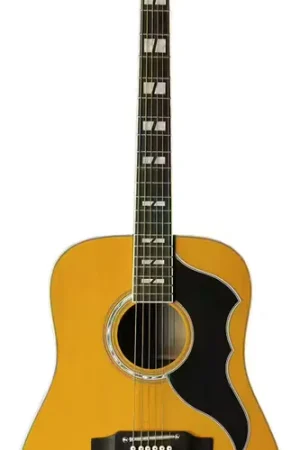 Best-seller - EKO Ranger VI Eq Vintage Reissue Dreadnought Natural Top Stained