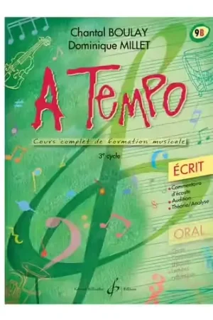 Billaudot Boulay & Millet - A Tempo : Écrit Vol.9b - Top des ventes