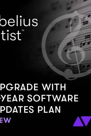 Avid Sibelius Artist 1Y Support Updates | Livraison rapide
