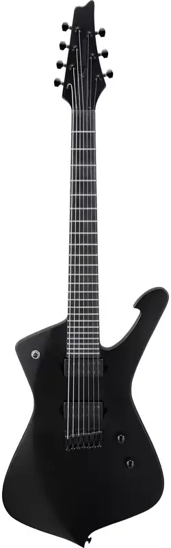 Disponible dès maintenant | Ibanez ICTB721-BKF Black Flat Iceman Iron Label