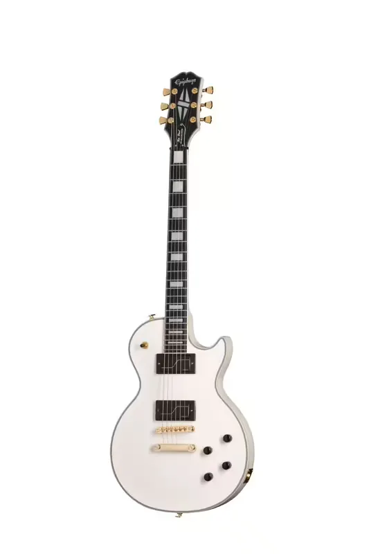 Epiphone Les Paul Custom Origines Signature Matt Heafy Bone White Ibg - Très apprécié des clients