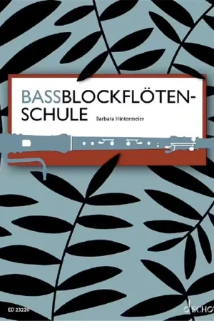 Offre exclusive - Schott Hintermeier Barbara - Bassblockflotenschule