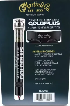 Plus que quelques unités - Martin Strings Preamp/pickup Gold Naturel