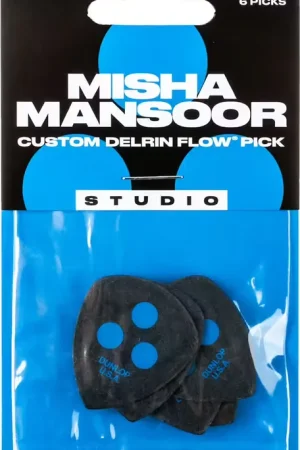 Très bien noté - Jim Dunlop 6 x 0,73mm Misha Mansoor Delrin Flow