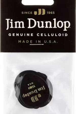 Commandez dès maintenant - Jim Dunlop 12 x Black Teardrop Thin