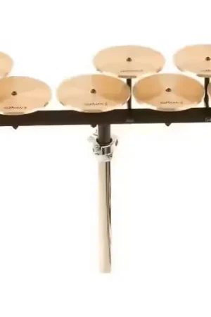 Qualité supérieure | Sabian Set De Crotales Graves Avec Mounting Bar et Stand
