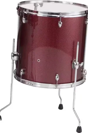 Achetez maintenant | Pearl Drums Export Tom Basse 16X16 Black Cherry Glitter