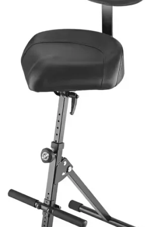 Super offre - K&M Tabouret Ergonomique avec Dossier Simili Cuir