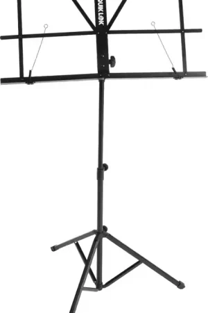 Dernier arrivage - Quiklok MS334WB Pupitre Leger + Housse Nylon - Noir