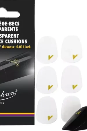 Vandoren Pastilles Protège-bec Transparentes (X6) - Prix imbattable