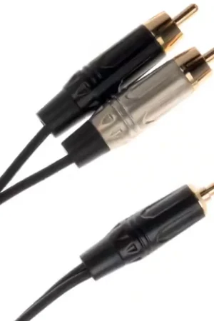Qualité supérieure | Quiklok JUSTJ352RCA2 Cable Audio Minijack Stereo 2xRCA 2M