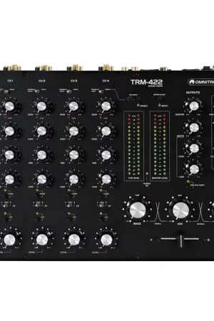 Expédition rapide | Omnitronic TRM-422M - Mixeur Rotatif 4 Canaux