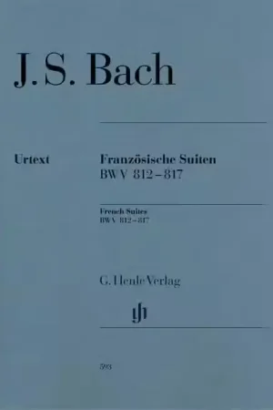 Henle Verlag Bach - French Suites BWV 812-817 - Piano | Coup de cœur