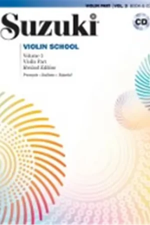 Alfred Publishing Suzuki Violin School Violin Part Vol.3 Rev. Edition + CD - Violon - Réduction spéciale