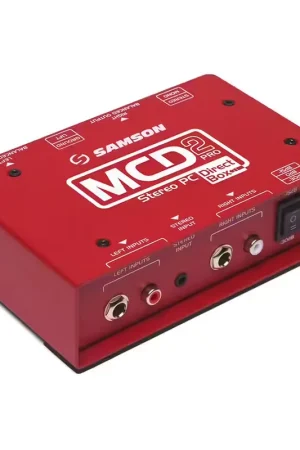 Samson MCD2pro - Boitier De Direct Passif Stro Srie S-max - Retour gratuit