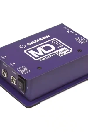 Qualité professionnelle | Samson MD1pro - Boitier De Direct Passif Mono Srie S-max