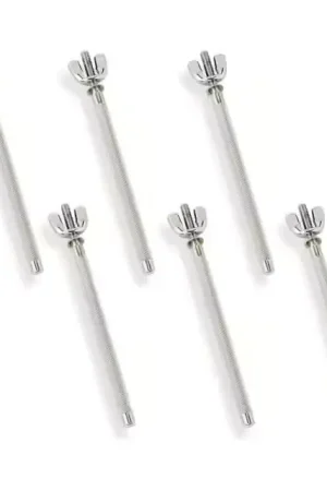 Latin Percussion LP765 Tiges 3/8" Avec Vis Papillon Pour LP760A 6 Pieces - Économisez maintenant