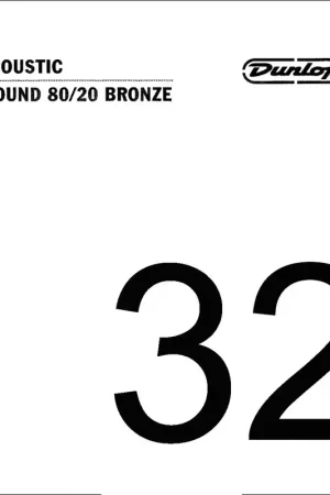 Premium - Jim Dunlop 80/20 Bronze 32 File