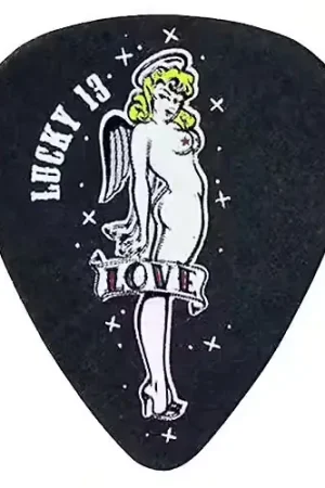 Super prix - Jim Dunlop 36 x 0,73mm Lucky 13 Series II Black #9 Love Girl