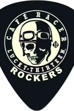 Premium | Jim Dunlop 36 x 0,73mm Lucky 13 Series III Black #13 Cafe Racer