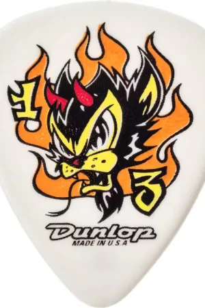 Bien noté - Jim Dunlop 36 x 0,73mm Blackline Alan Forbes Cat White