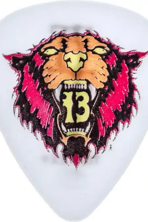 Prix en baisse - Jim Dunlop 36 x 0,73mm Blackline II Alan Forbes Tiger White