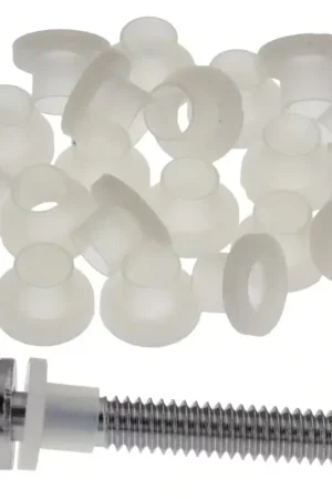 Danmar TRW100W Rondelles Nylon Pour Tirants Blanc (X100) - Tendance
