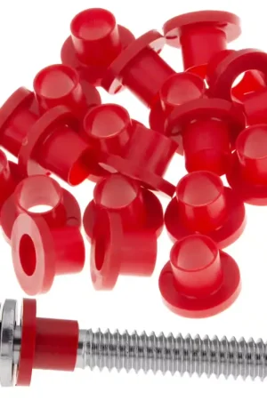 Danmar TRW20R Rondelles Nylon Pour Tirants Rouge (X20) - Tout nouveau