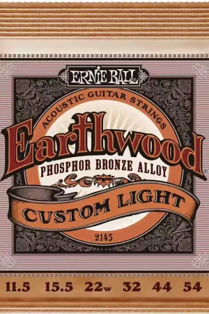 Ernie Ball 2145 Earthwood PB Custom Light 11,5-54 - Ne manquez pas cette offre