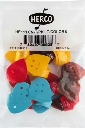 Commandez dès maintenant - Herco Sachet de 24 Médiators Pouce Light