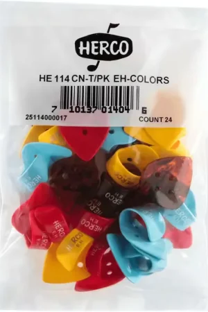 Herco Sachet de 24 Médiators Pouce Extra Heavy | Liquidation